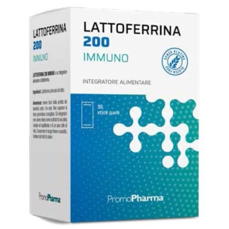 PromoPharma Lattoferrina 200 Immuno Integratore 30 stick PromoPharma Lattoferrina 200 Immuno Integratore 30 stick