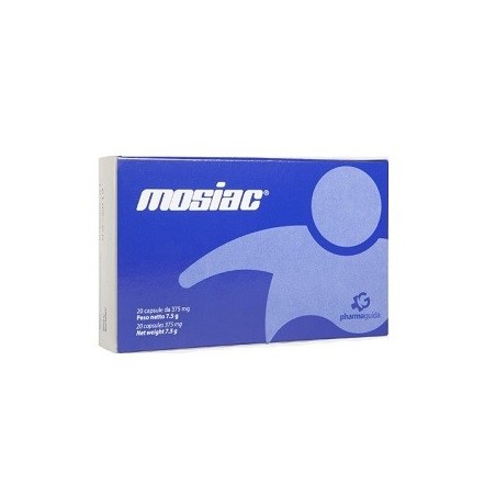 Pharmaguida Mosiac Integratore di lattoferrina 20 capsule Pharmaguida Mosiac Integratore di lattoferrina 20 capsule