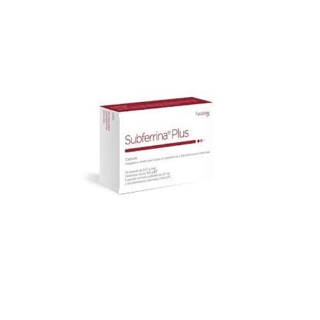 Subferrina Plus - Integratore alimentare con lattoferrina 30 capsule Subferrina Plus - Integratore alimentare con lattoferrina 30 capsule