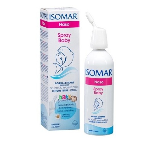 Isomar Naso Spray Baby soluzione isotonica per igiene nasale 100 ml Isomar Naso Spray Baby soluzione isotonica per igiene nasale 100 ml