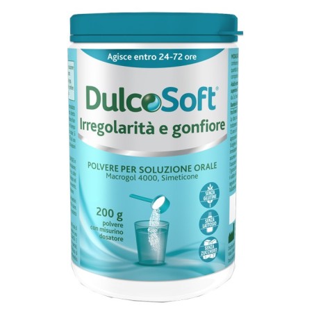 DulcoSoft Irregolarità e Gonfiore integratore contro la stitichezza 200 g DulcoSoft Irregolarità e Gonfiore integratore contro la stitichezza 200 g