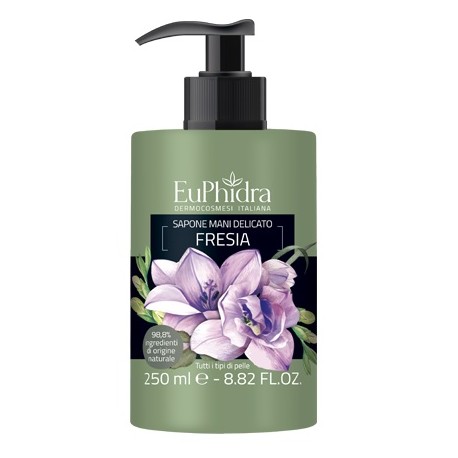 Euphidra Sapone liquido mani Fresia fruttato per pelle secca 250 ml