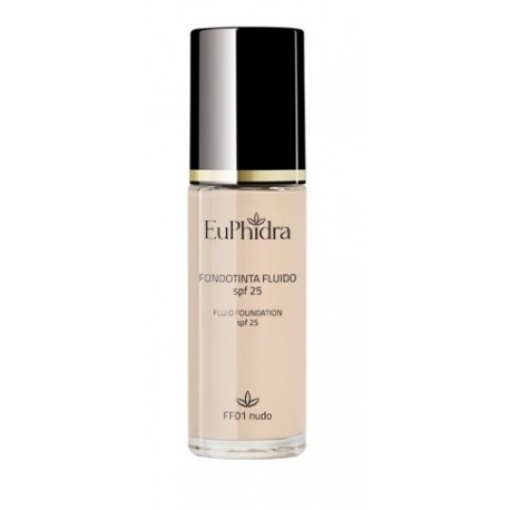 Euphidra Skin Color Fondotinta Fluido idratante SPF25 FF01 nudo 30 ml