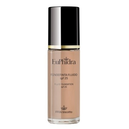 Euphidra Skin Color Fondotinta fluido idratante SPF25 FF06 biscotto 30 ml Euphidra Skin Color Fondotinta fluido idratante SPF25 FF06 biscotto 30 ml