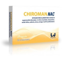 Chiroman Nac integratore per funzione riproduttiva maschile 20 compresse bianche + 20 compresse gialle