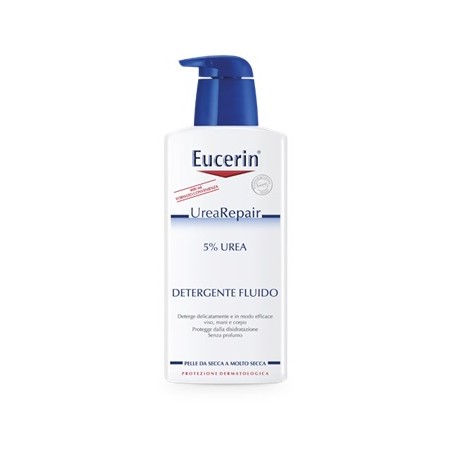 Eucerin Urea Repair detergente fluido 5% di Urea pelle secca 400 ml