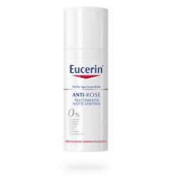 Eucerin Antirose Crema trattamento viso lenitivo notte per rosacea 50 ml