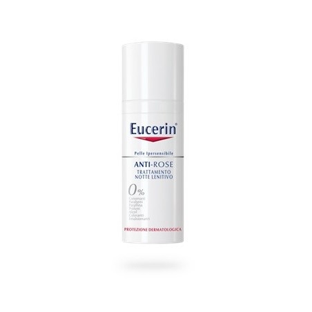 Eucerin Antirose Crema trattamento viso lenitivo notte per rosacea 50 ml Eucerin Antirose Crema trattamento viso lenitivo notte per rosacea 50 ml