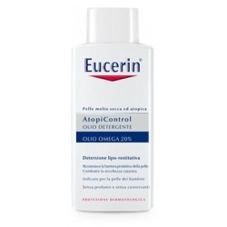 Eucerin AtopiControl Olio detergente 20% Omega pelle secca 400 ml