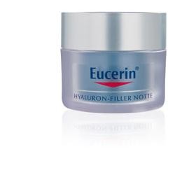 Eucerin Hyaluron Filler crema viso notte trattamento intensivo antirughe 50 ml