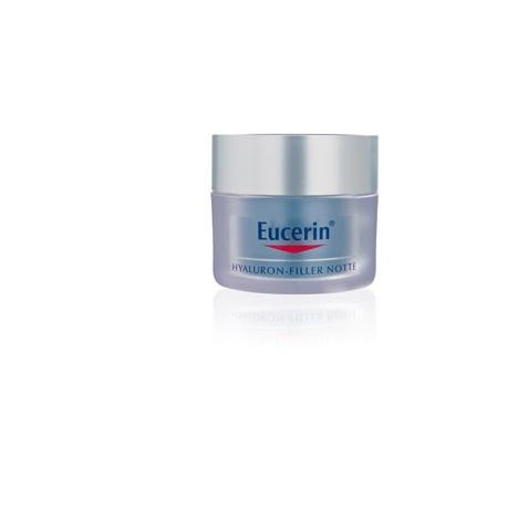 Eucerin Hyaluron Filler crema viso notte trattamento intensivo antirughe 50 ml