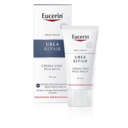 Eucerin Crema viso levigante 5% Urea per pelle secca 50 ml