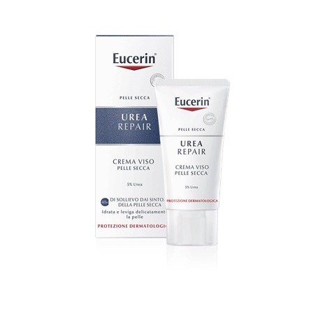 Eucerin Crema viso levigante 5% Urea per pelle secca 50 ml Eucerin Crema viso levigante 5% Urea per pelle secca 50 ml
