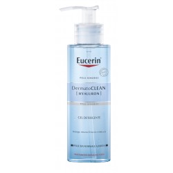 Eucerin Dermatoclean Hyaluron Gel detergente viso pelle mista 200 ml