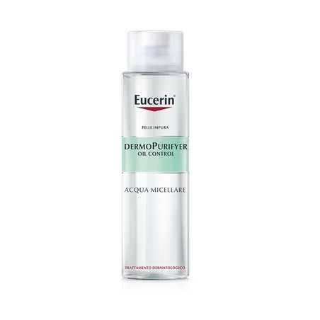 Eucerin Dermopurifyer Oil Control Acqua micellare viso pelli acneiche 400 ml Eucerin Dermopurifyer Oil Control Acqua micellare viso pelli acneiche 400 ml
