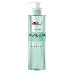 Eucerin Dermopurifyer Oil Control gel detergente pelle impura 400 ml