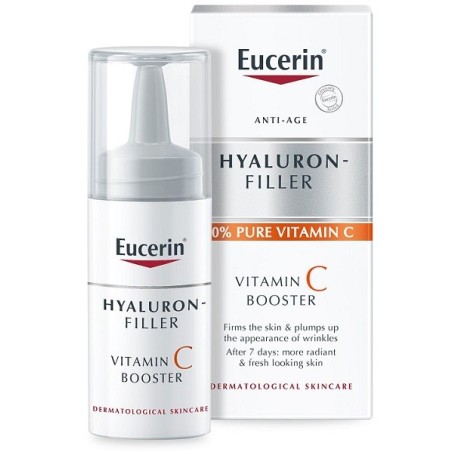 Eucerin Hyaluron-Filler Vitamin C Booster Siero viso anti età 8 ml Eucerin Hyaluron-Filler Vitamin C Booster Siero viso anti età 8 ml