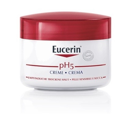 Eucerin pH5 Crema viso e corpo delicata pelle sensibile 75 ml Eucerin pH5 Crema viso e corpo delicata pelle sensibile 75 ml