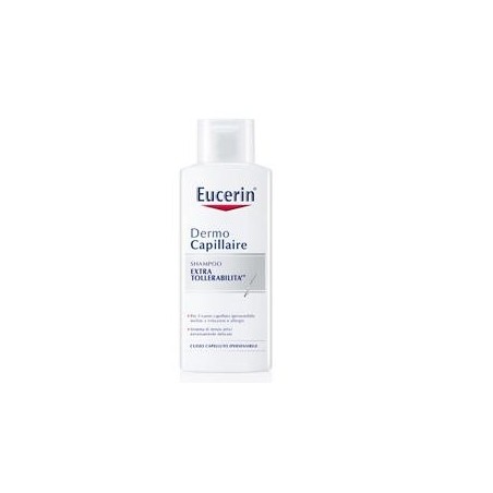 Eucerin Dermo Capillaire Shampoo Extra Tollerabilità per pelle ipersensibile 250 ml Eucerin Dermo Capillaire Shampoo Extra Tollerabilità per pelle ipersensibile 250 ml