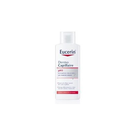 Eucerin Dermo Capillaire Shampoo delicato pH 5 pelle sensibile 250 ml