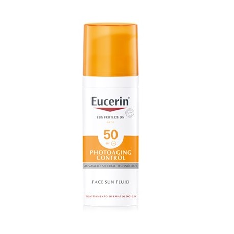 Eucerin Sun Allergy Photoaging Control Fluido antietà protezione solare SPF50 50 ml