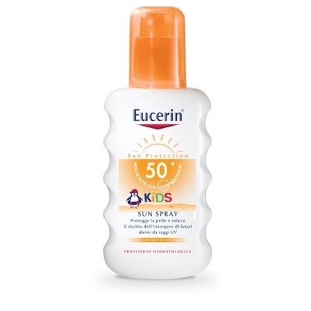 Eucerin Sun Kids Protezione solare spray per bambini SPF50 200 ml Eucerin Sun Kids Protezione solare spray per bambini SPF50 200 ml
