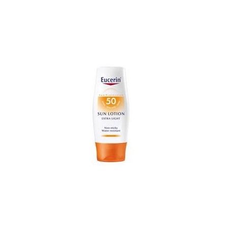 Eucerin Sun Lotion Light SPF50 Protezione solare viso corpo 150 ml Eucerin Sun Lotion Light SPF50 Protezione solare viso corpo 150 ml