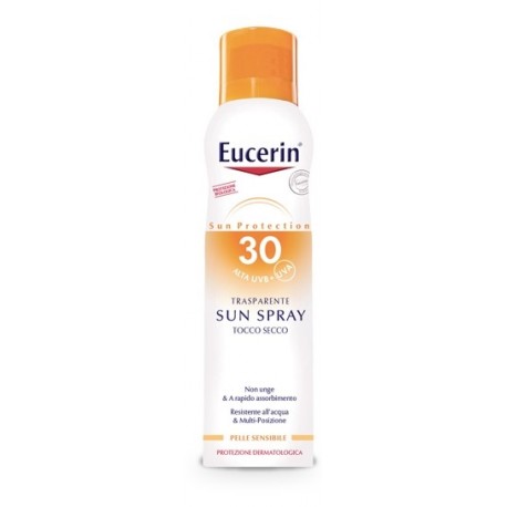 Eucerin Sun Protezione solare spray SPF30 tocco secco 200 ml