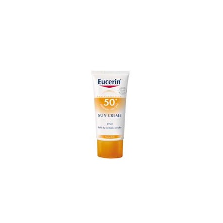 Eucerin Sun Crema protezione solare viso pelli secche SPF50+ 50 ml