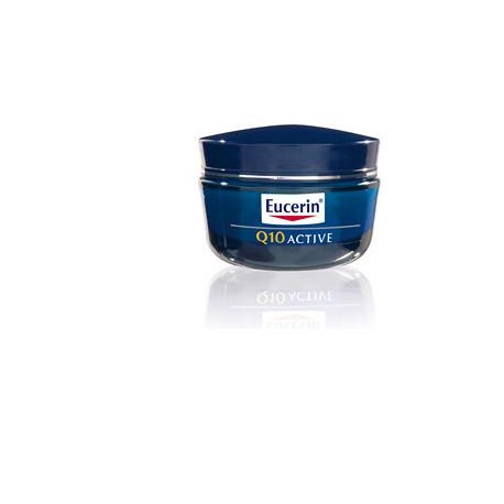 Eucerin Q10 Active Crema viso notte rigenerante antirughe pelle sensibile 50 ml