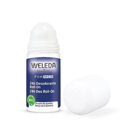 Weleda 24H For Men Deodorante roll-on agli oli essenziali 50 ml Weleda 24H For Men Deodorante roll-on agli oli essenziali 50 ml