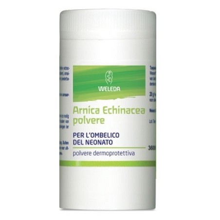 Weleda Arnica Echinacea polvere cicatrizzante per l'ombelico del neonato 20 g Weleda Arnica Echinacea polvere cicatrizzante per l'ombelico del neonato 20 g