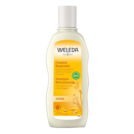 Weleda Shampoo ristrutturante all'Avena per capelli secchi e danneggiati 190 ml Weleda Shampoo ristrutturante all'Avena per capelli secchi e danneggiati 190 ml