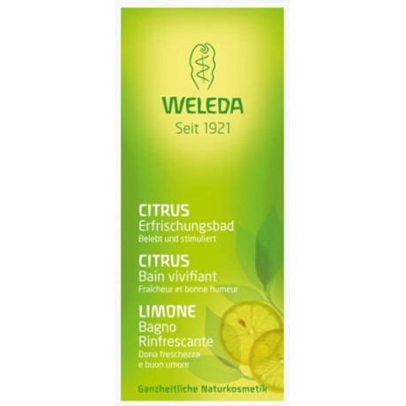 Weleda Bagno rinfrescante energizzante profumato al Limone 200 ml