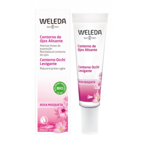 Weleda Contorno occhi levigante illuminante alla Rosa Mosqueta 10 ml