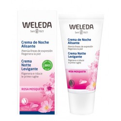 Crema viso notte levigante rigenerante alla Rosa Mosqueta 30 ml