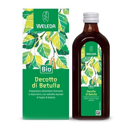 Weleda Decotto di Betulla integratore alimentare drenante e depurativo 250 ml Weleda Decotto di Betulla integratore alimentare drenante e depurativo 250 ml