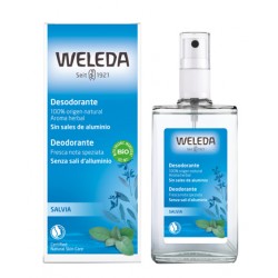 Weleda Deodorante spray profumo speziato alla Salvia 24H 100 ml