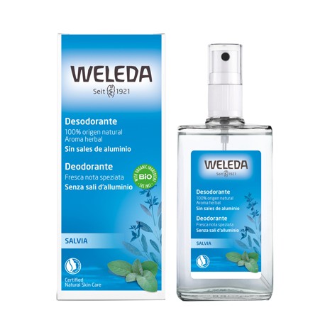 Weleda Deodorante spray profumo speziato alla Salvia 24H 100 ml