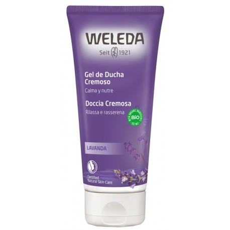 Weleda Gel doccia cremoso rilassante e idratante alla Lavanda 200 ml