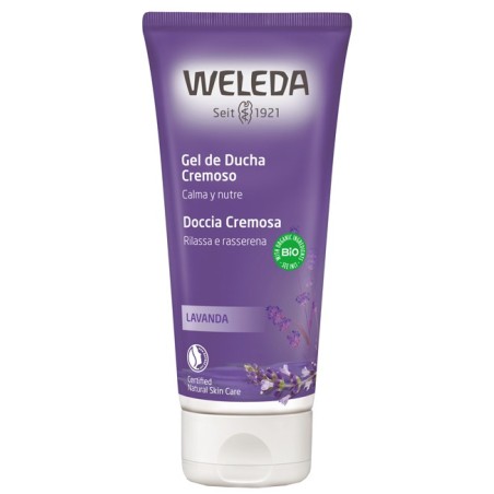Weleda Gel doccia cremoso rilassante e idratante alla Lavanda 200 ml Weleda Gel doccia cremoso rilassante e idratante alla Lavanda 200 ml