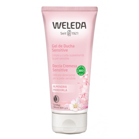 Weleda Gel doccia Sensitive cremoso all'olio di mandorla pelle sensibile 200 ml