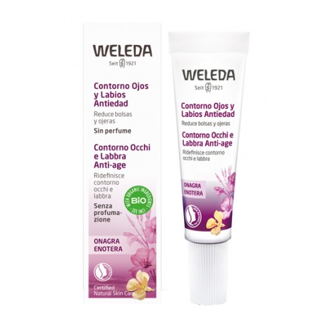 Weleda Contorno Occhi e Labbra Anti-age antirughe idratante 10 ml