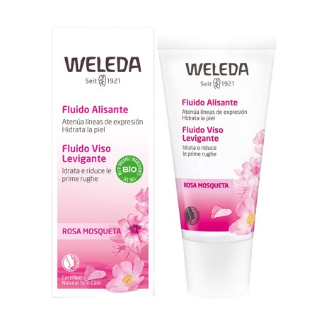 Weleda Fluido viso levigante alla Rosa Mosqueta pelli normali/miste 30 ml