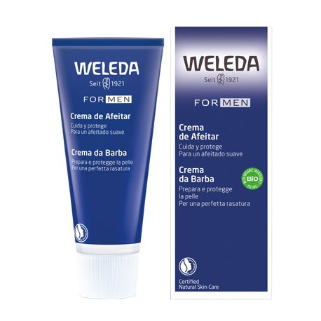 Weleda For Men Crema da barba protettiva per rasatura perfetta 75 ml