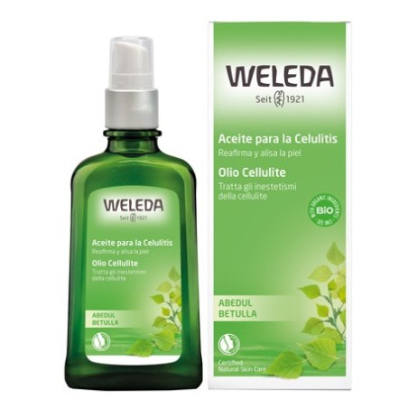 Weleda Olio corpo alla Betulla anti-cellulite tonificante 100 ml Weleda Olio corpo alla Betulla anti-cellulite tonificante 100 ml