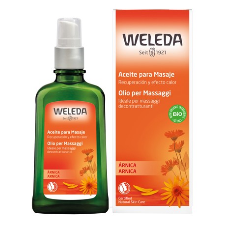 Weleda Olio corpo Arnica per massaggi decontratturanti 100 ml