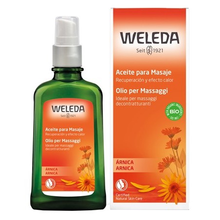 Weleda Olio corpo Arnica per massaggi decontratturanti 100 ml Weleda Olio corpo Arnica per massaggi decontratturanti 100 ml