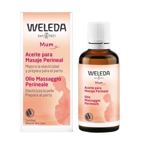 Weleda Mum Olio per massaggio perineale preparatore al parto 50 ml Weleda Mum Olio per massaggio perineale preparatore al parto 50 ml