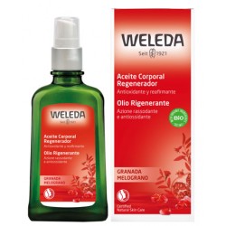 Weleda Olio corpo rigenerante rassodante antiossidante al Melograno 100 ml